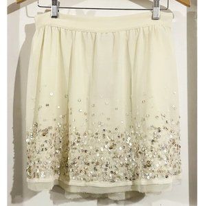 NWT Ivory Kimchi Blue Urban Outfitters Stardust Skater Skirt Size Large- L